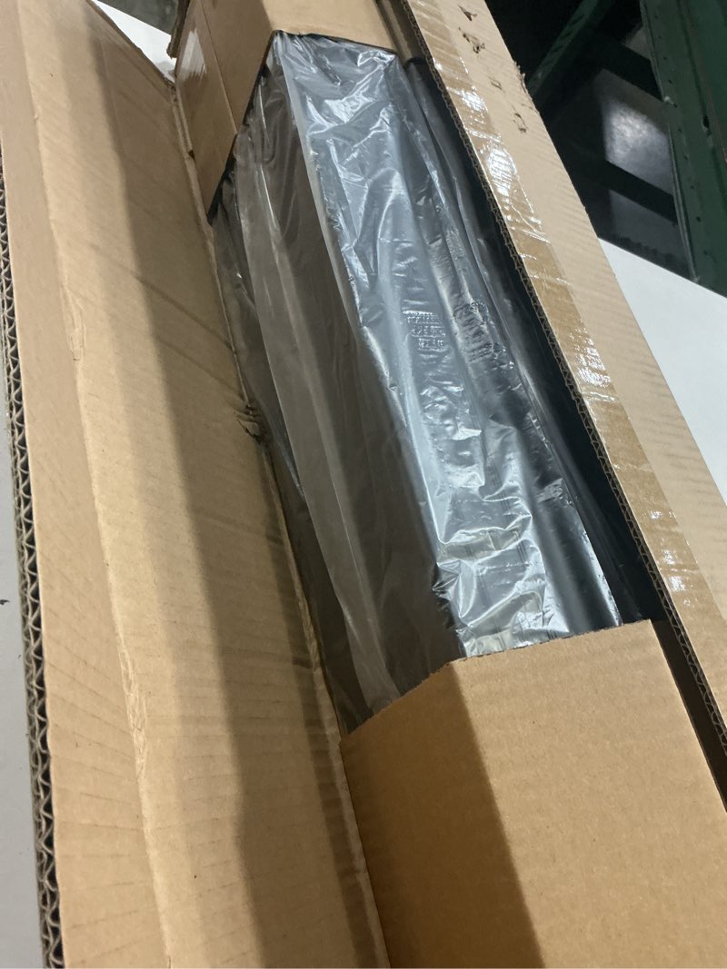 Condition photo showing New/Like New for hykolity Linkable LED Linear Light, 4FT Dimmable, 40W 4800lm 3 CCT Selectable, Seamless Connection, LED Suspended Lighting Fixture for Home, Office, Market,4pack-Black 4FT-4Pack Black