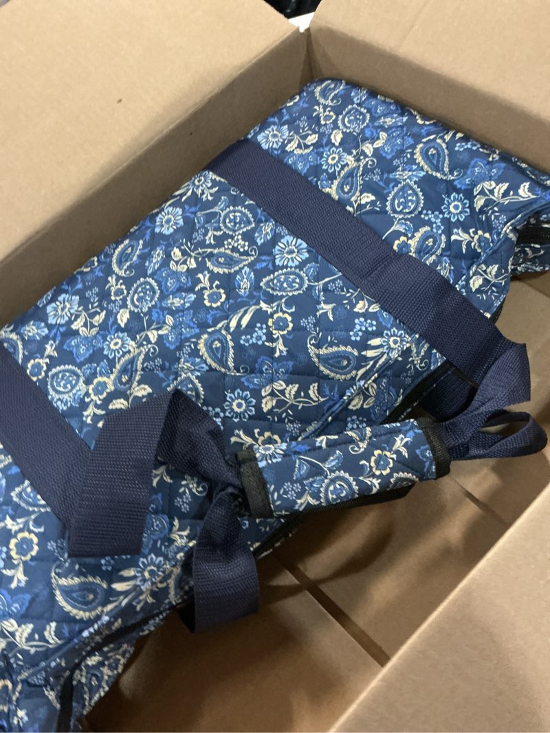 Condition photo showing Good Condition for american mahjong set with blue carrying bag, 166 white tiles, 4 all-in-one rack/pushers, mahjong tiles set (ma jong, mah-jongg, majiang)