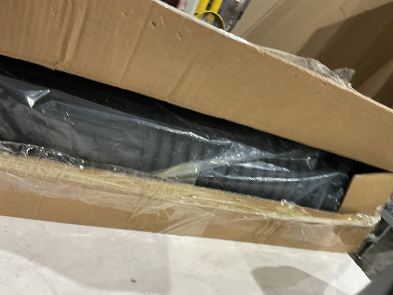 Condition photo showing New/Like New for lasfit floor mats for ram 1500 crew cab 2025 2026 with rear under-seat factory storage bucket seat, all weather tpe custom fit car mats floor liners 1st & 2nd row, black 1500 crew cab 2025-2026 with storage floor mats