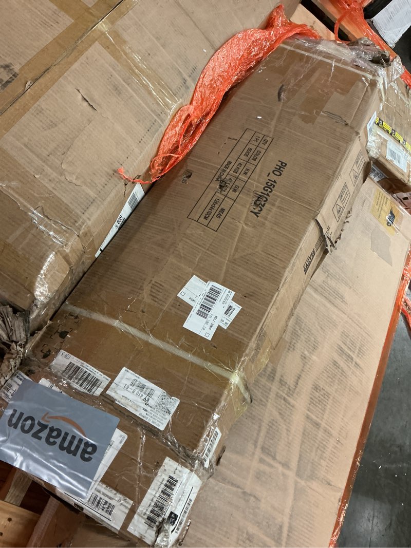 Condition photo showing As Is for cabihome 2 pcs 8x4x2 ft galvanized raised garden bed, deep root planter box for vegetables, flowers, herbs- large metal raised garden bed kit for outdoor use, beige beige,2-pack 96*48*24 in