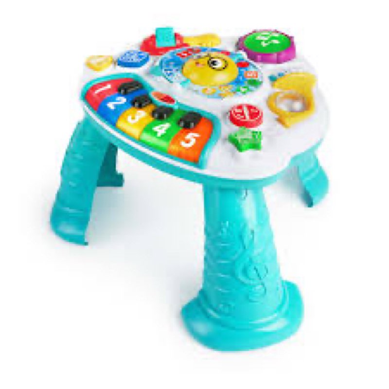 Baby Einstein Discovering Music Activity Table, Includes Piano, Guitar, & Drum, Ages 6 months +