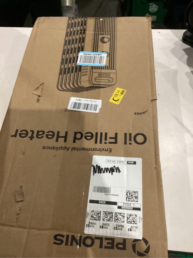 Condition photo showing New/Like New for Pelonis Oil Filled Radiator Heater for Large Space, 2025 Upgraded, Space Heaters with 1500W Quiet Warmth Radiant Heater, 3 Heating Modes, Overheat & Tip-Over Protection, Adjustable Thermostat, Black Upgraded Black