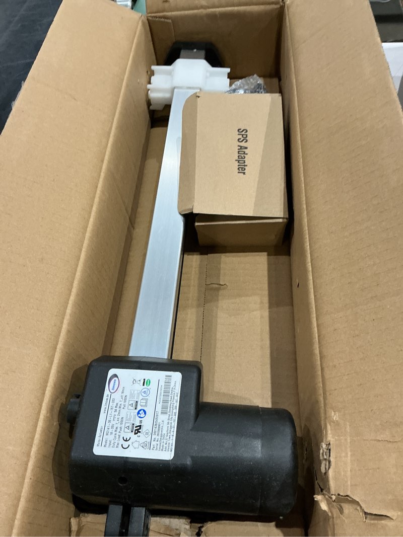 Condition photo showing As Is for fruhdi power recliner lift chairs limoss 452601 motor actuator model md140-02-l1-157-204 replacement