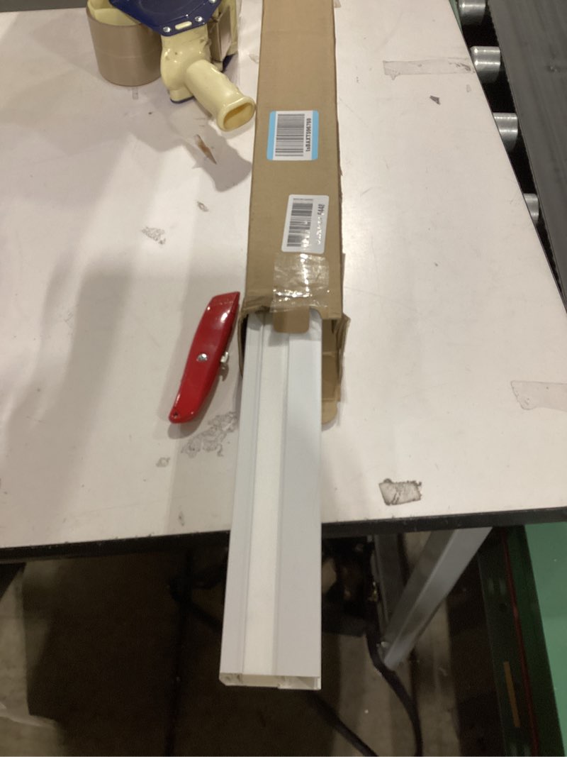 Condition photo showing Good Condition for BlindsAvenue Cellular Honeycomb Cordless Polyester Shade, 9/16" Single Cell, Light Filtering, White, Size: 35" W x 48" H White 35"W x 48"H