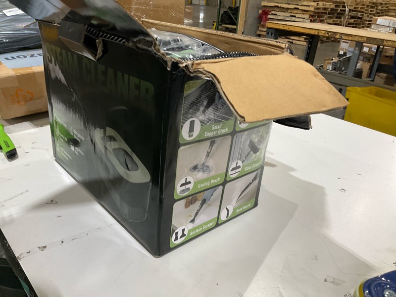 Condition photo showing As Is for steam cleaner