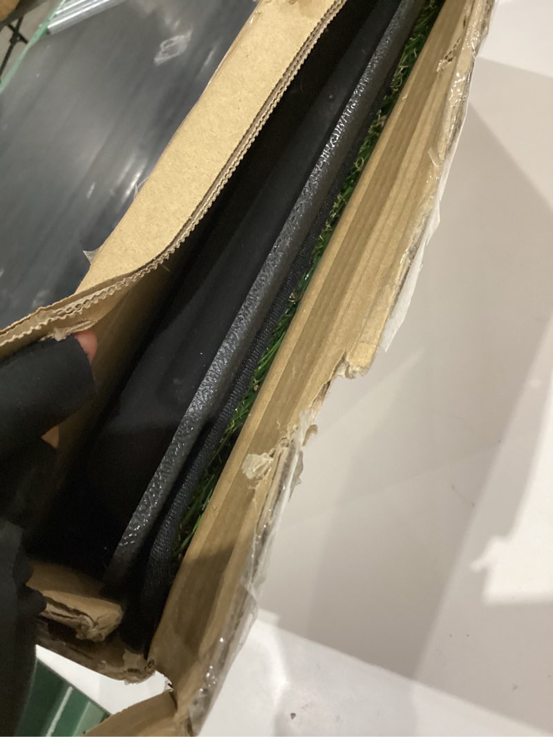 Condition photo showing Good Condition for hq4us dog grass pad with tray small 23" x 16" dog litter box toilet for puppy (no grate) with 2×artificial grass for dogs with hemmed edge, pee pads for dogs, realistic, less stink, potty for balcony small - 23”×16” for 3-10lbs dog