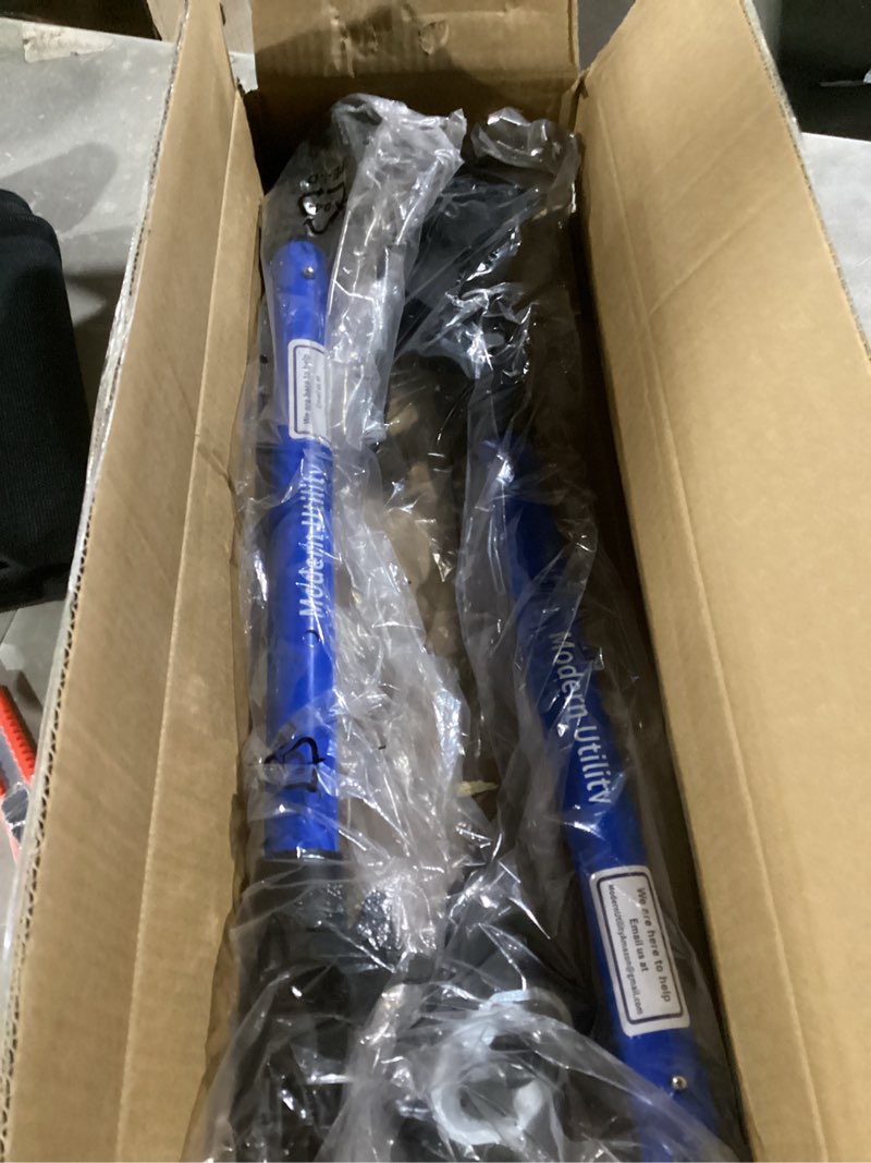 Condition photo showing Good Condition for adjustable cabinet jacks for installing cabinets (22.8-45.3 inches 2 pack) heavy duty 200 lb metal quick support rod & third hand support system with swivel non-slip pads for drywall and ceilings.