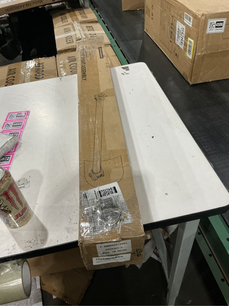 a-premium front complete drive shaft prop shaft driveshaft assembly compatible with cadillac, chevro