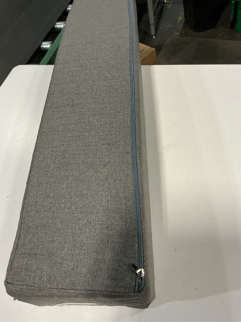 Condition photo showing Good Condition for Mattress Extender, Bed Gap/Space Filler, Headboard Pillow Between Headboard and Mattress or Wall, High-Density Foam with Removable Cover(Light Grey-39 * 8 * 6in) Twin/Twin XL Twin/Twin XL-39*8*6in