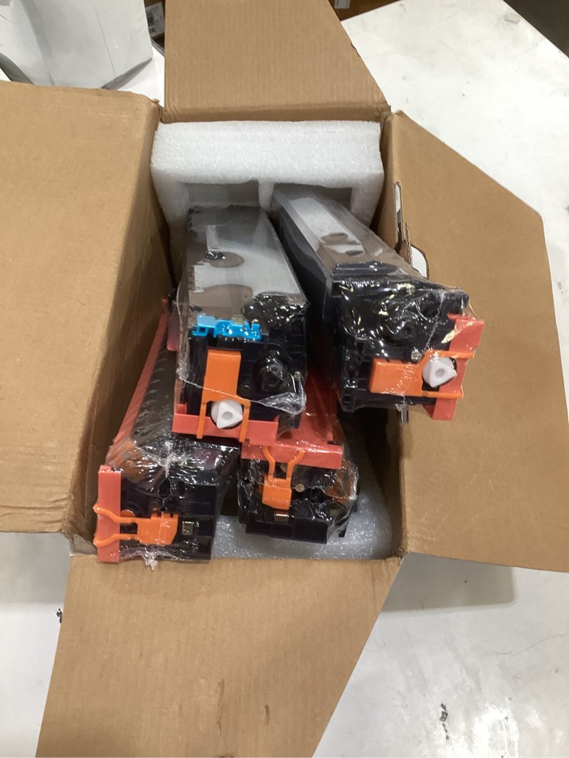 Condition photo showing New/Like New for e-z ink compatible 202x toner cartridges high yield with chip replacement for hp 202x toner 202a cf500x cf500a to use with hp color pro mfp m281fdw m281cdw m281fdn m254dw m254 m281 (4-pack)