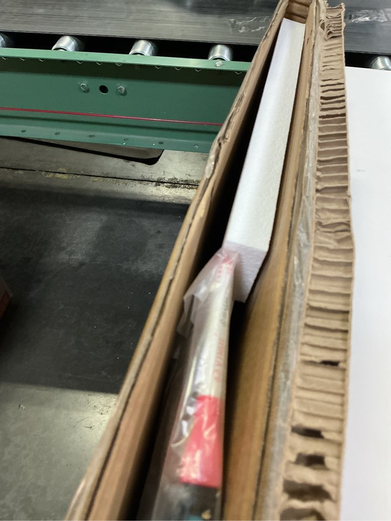 Condition photo showing New/Like New for White Board for Wall, 24'' x 18'' Magnetic Dry Erase Board, Decorative Whiteboard with Plain White Wooden Frame, Hanging Writing Board for Home Office School Dorm Plain White 24"x18"