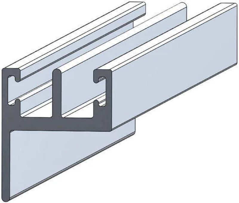 sliding door track