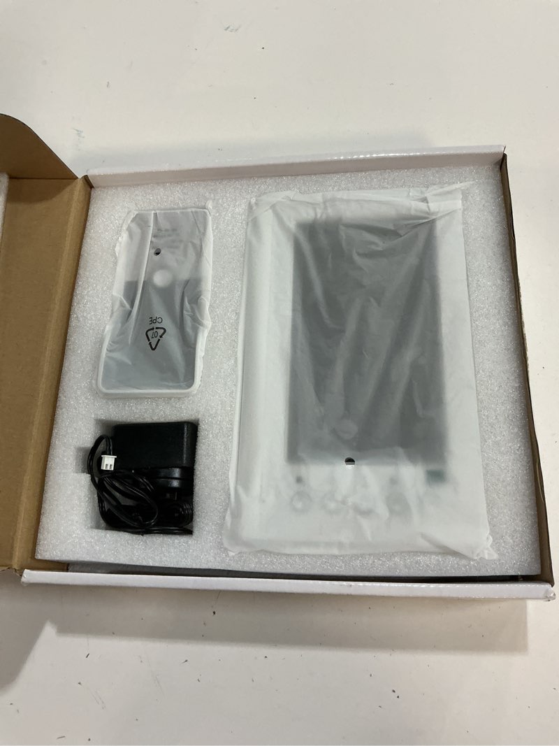 Condition photo showing Good Condition for 7 inches video doorbell intercom system, video door phone system, wired video doorphone kits, unlock, dual-way intercom for home villa house office apartment (silver)