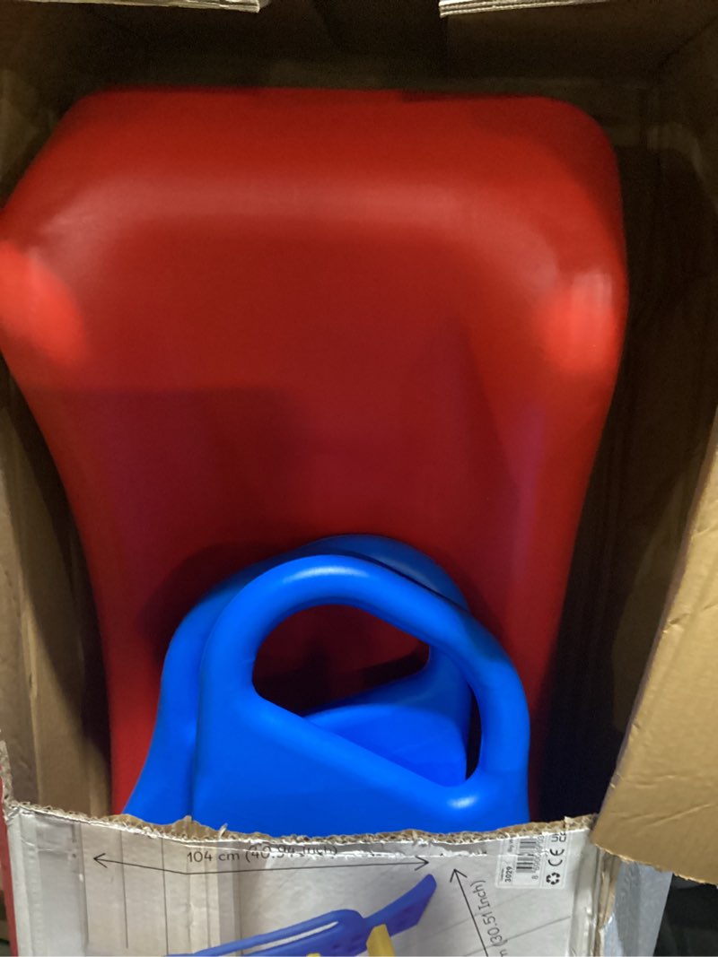 Condition photo showing Good Condition for dolu big water slide - colorful plastic outdoor water slide, attach to garden hose for water feature, indoor use too, kids and toddlers ages 2 and up