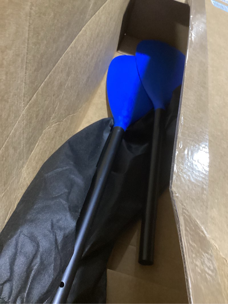 Condition photo showing Good Condition for lbw sup paddle board paddle stand up paddleboard paddles - 3-piece or 4-piece floating alloy portable sup kayak paddle adjustable 2-sided paddle 4-piece paddle (blue)