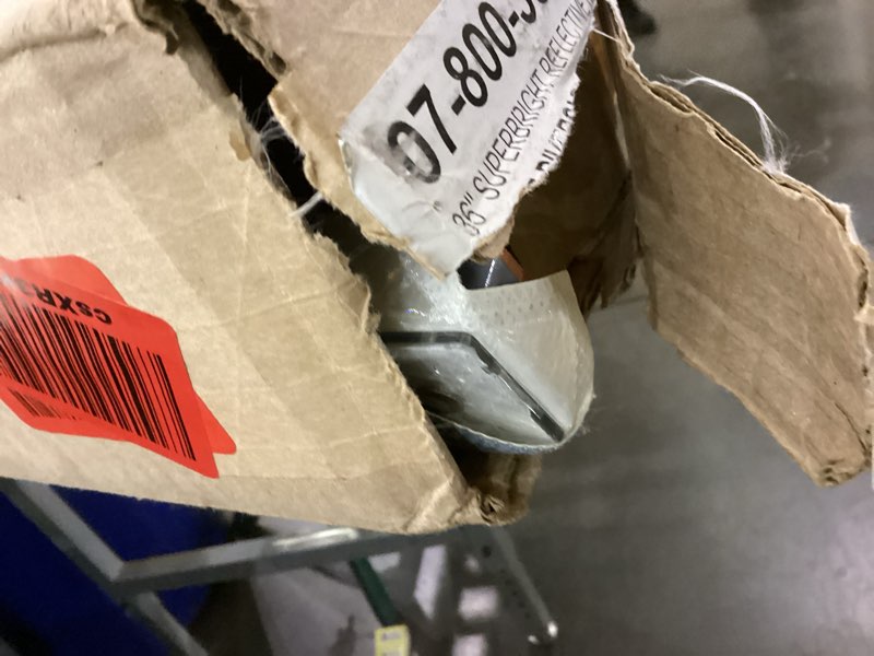 Condition photo showing New/Like New for Roll-Up Sign-36" Superbright-Line Diversion Symbol