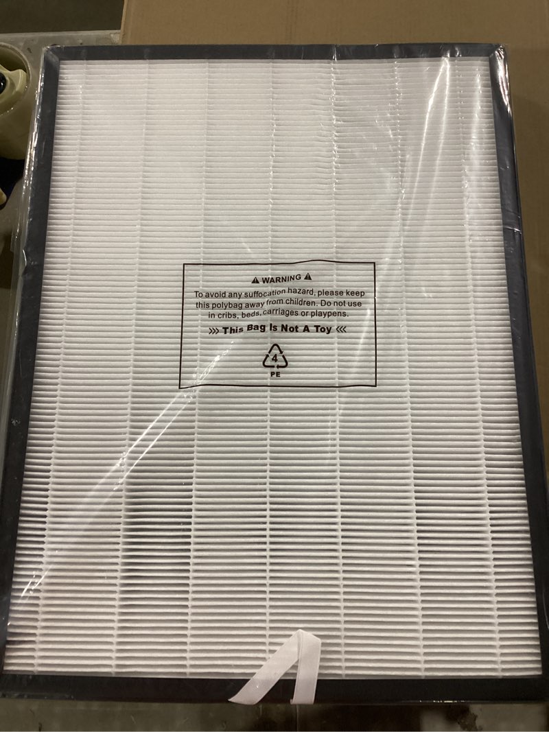 2 pack everestair/everestair-p replacement filter, compatible with levoit everestair air purifier, h