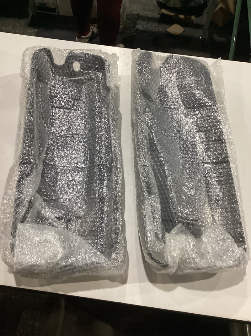 Condition photo showing New/Like New for black pairs set door mirrors cover fit for 2005-2017 for freightliner century for columbia truck side mirrors covers pair set black