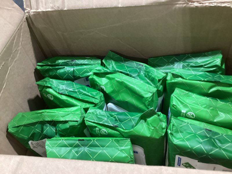 Condition photo showing Good Condition for FitRight Aloe Quilted Heavyweight Personal Cleansing Cloth Wipes, Unscented, 576 Count, 8 x 12 inch Adult Large Incontinence Wipes Pack of 576