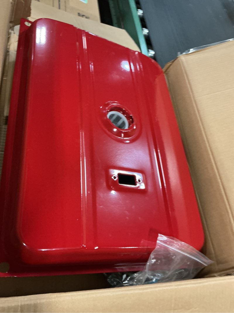 Condition photo showing Good Condition for 7 Gallon Universal Secondary Gas Fuel Tank Generator Petcock Filter Gauge Cap