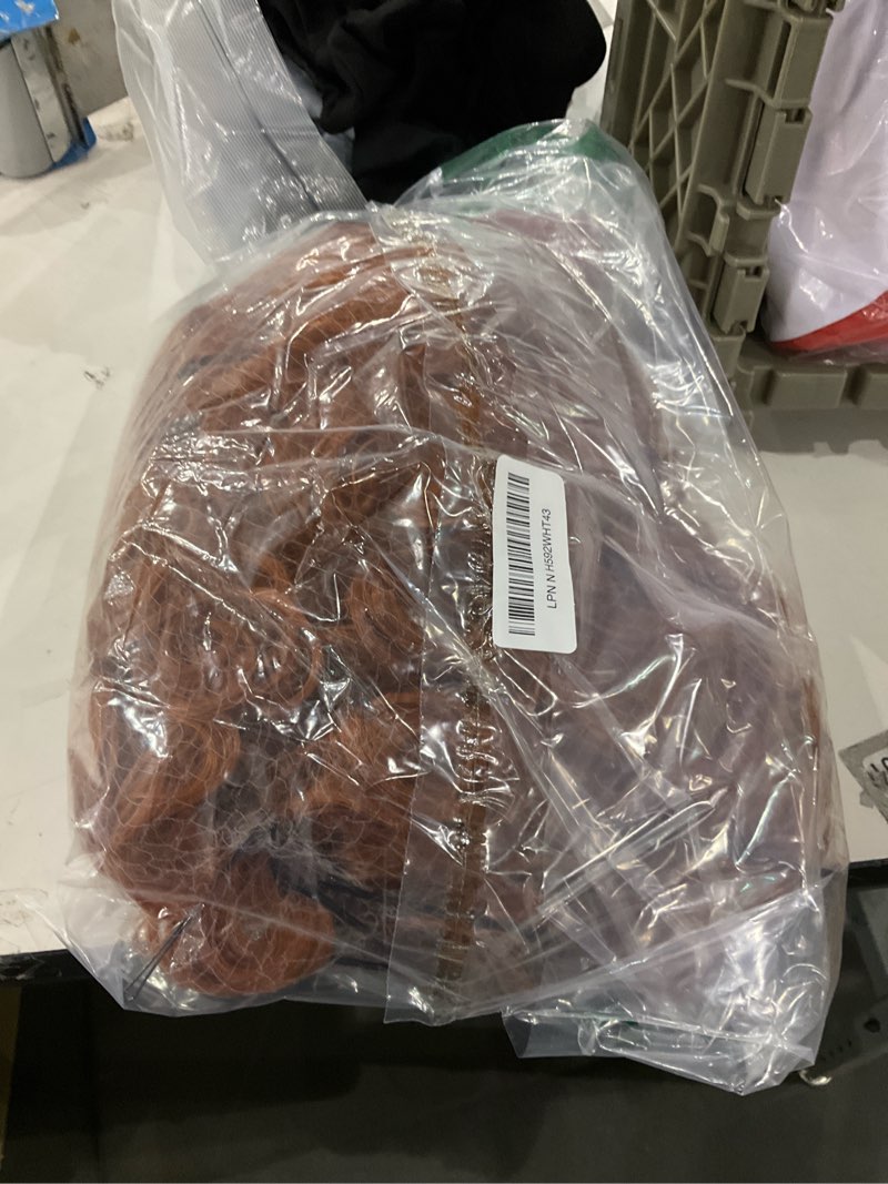 Condition photo showing New/Like New for Women's Long Curly Red Orange Wig for Costume - Anime Princess Inspired Wigs for Halloween Cosplay Party (Adults)