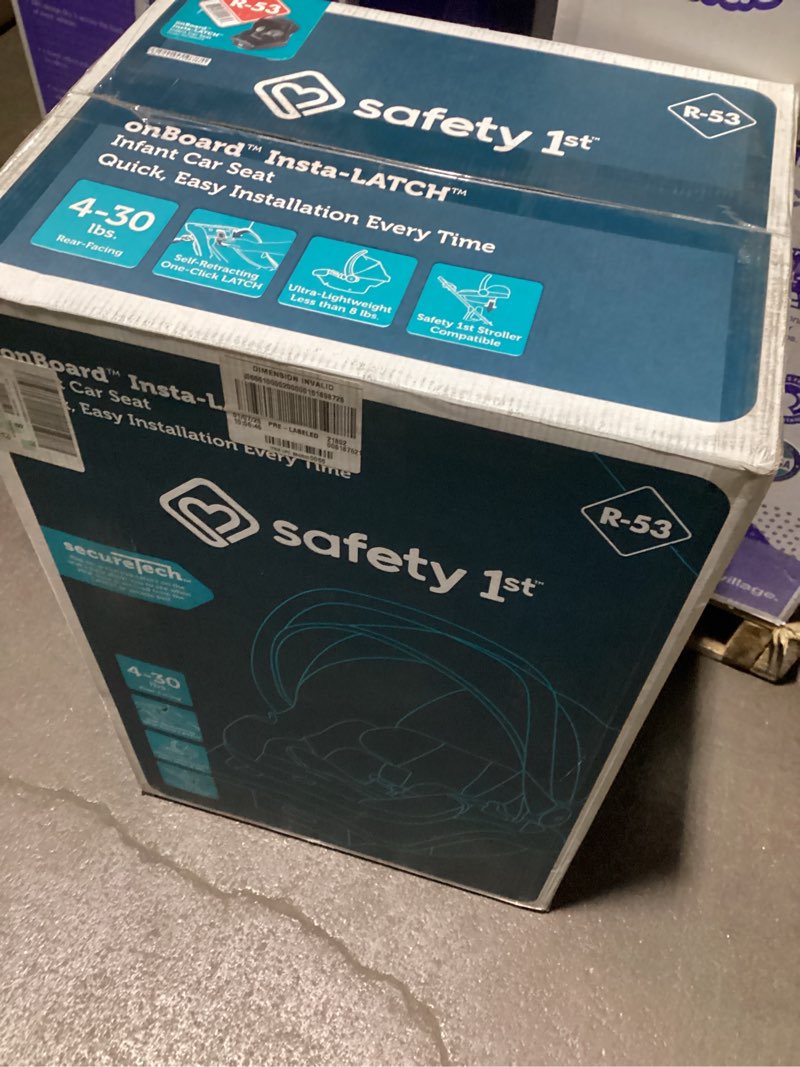 Condition photo showing New/Like New for r 53 safety first on board insta latch 