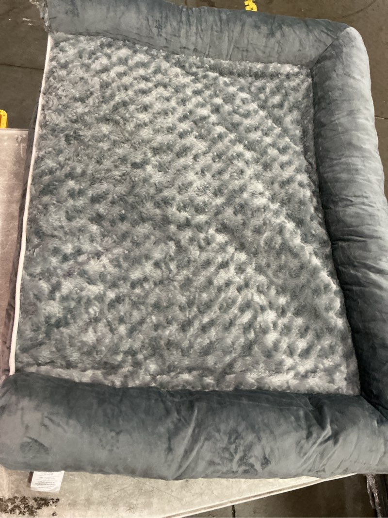 Condition photo showing Good Condition for bfpethome dog beds for large dogs, orthopedic dog bed for medium large dogs,big waterproof couch pet bed with removable washable cover 36"l x 27"w x 6.5"th grey