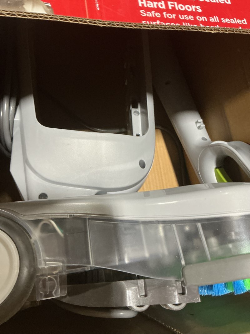 Condition photo showing As Is for Hoover FloorMate Deluxe Hard Floor Cleaner Machine, Lightweight Cleaning Machine, Floor Scrubber with Spin Scrub Brushes, Wash and Dry Mode, Ideal for Hardwood, Vinyl, Tile, Laminate and More