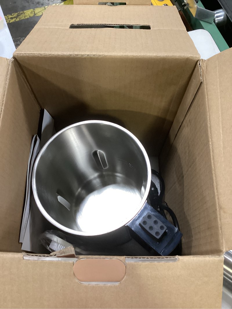 Condition photo showing Good Condition for 304 Stainless Steel Almond Milk Maker Machine (Built-in Filter) 50oz 6-7 Cups Per Batch, 8-IN-1 Cooking Blender Make Plant Based Nut Milk, Soy Oat Milk, Soup & Juice, Automatic Cleaning (Silvery)