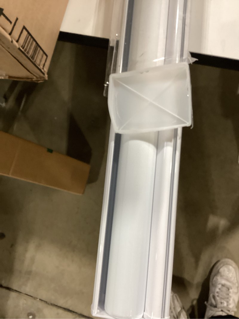 Condition photo showing Good Condition for persilux cordless zebra blinds for windows free-stop roller shades (30" w x 64" h, white) dual layer light cintrol for day and night, light filtering sheer shades for home, easy to install 30"w x 64"h white