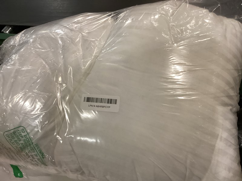 Condition photo showing Good Condition for Beckham Hotel Collection Bed Pillows Standard/Queen Size Set of 2 - Original Soft Down Alternative Pillow for Sleeping - Soft Support for Back, Stomach or Side Sleepers Queen / Standard White
