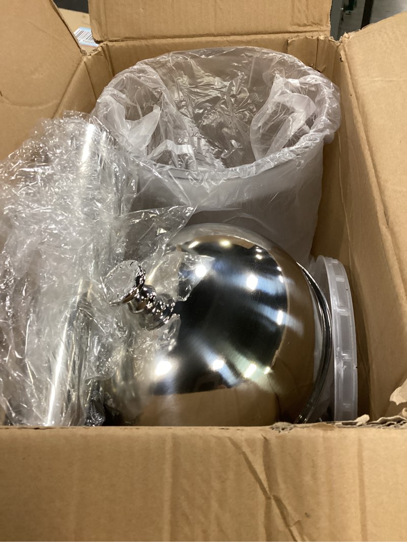 Condition photo showing Good Condition for drink dispensers for parties, cold beverage dispenser with centre ice core and drip trays, 2.2 gallon/8l stainless steel drink dispensers with stand and spigot buffet cold drinks and beer