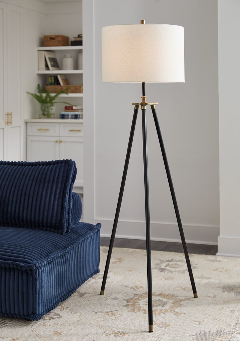 (Incomplete, missing pedestal) Mairani 72\" Tripod Floor Lamp