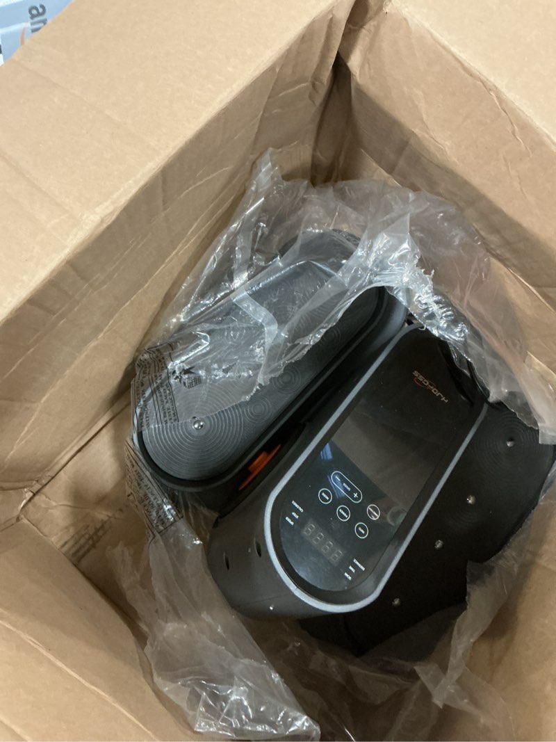 Condition photo showing Good Condition for Under Desk Elliptical Machine, Electric Elliptical Leg Exerciser for Seniors with 10 Adjustable, Portable Quiet Elliptical Exercise Machine, Seated Pedal Exerciser with Remote Control(Gray)