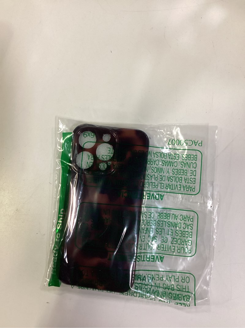 Condition photo showing New/Like New for Compatible with for iPhone 14 Pro Case, Tortoise Shell Chic Amber Brown Print Leopard, Classic Soft TPU Protective Shockproof Case for iPhone 14 Pro 6.1 ''Color2 iPhone 14 Pro 6.1" Color2