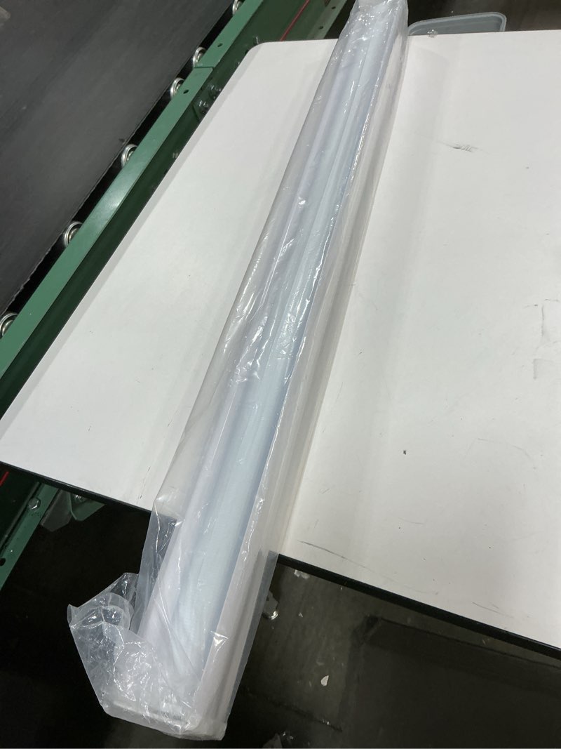 Condition photo showing Good Condition for Joydeco Cordless Zebra Blinds for Windows, Dual Layer Free-Stop Zebra Shades Privacy Light Control for Day and Night, Light Filtering Sheer Blinds for Indoor Windows, Home (35" W X 75" H, White) Off-white 35" W x 75" H Ready Made