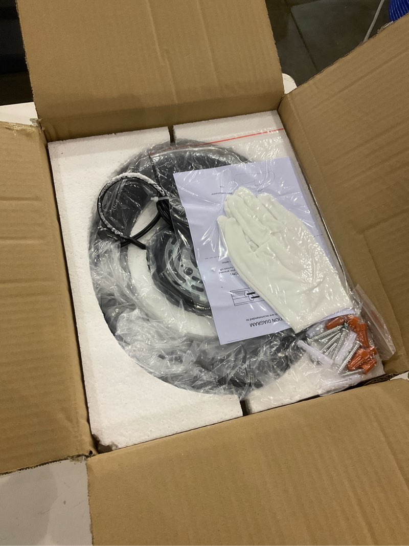 11.8 inch black wabi sabi pendant light