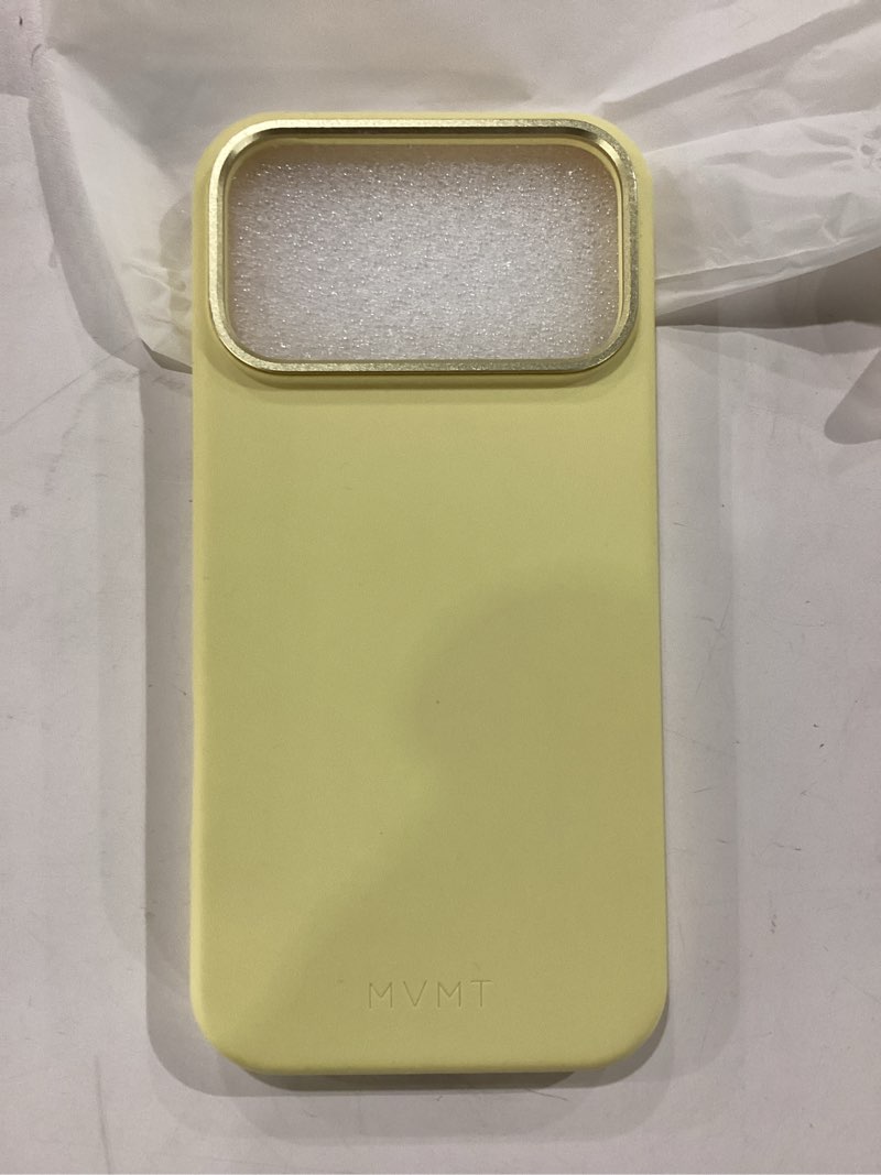 Condition photo showing New/Like New for ORNARTO Air Case for iPhone 17 Pro Max Clear | Military-Grade Drop Protection | Camera Control Button | Compatible with MagSafe | Built-in Air Phone Cover - Yellow for iPhone 17 Pro Max