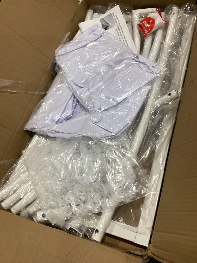 Condition photo showing New/Like New for langxun large size metal balloon arch kit, wedding heart arch stand, love balloon column arch frame for wedding, bridal, valentine's day, engagement and birthday party supplies (white)