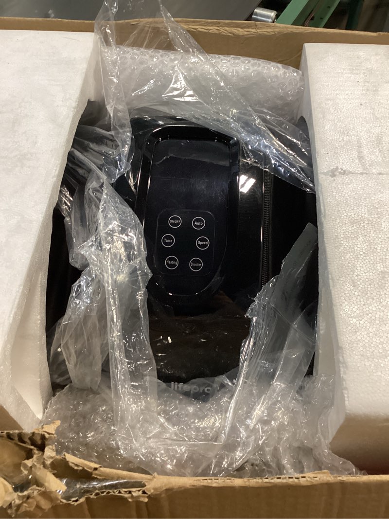 Condition photo showing As Is for LifePro Shiatsu Foot Massager with Heat, Foot Massager with Heat for Plantar Fasciitis, Remote Control, Deep Kneading for Leg, Calf, Feet, Ankle with Free Roller Gifts for Mom Dad