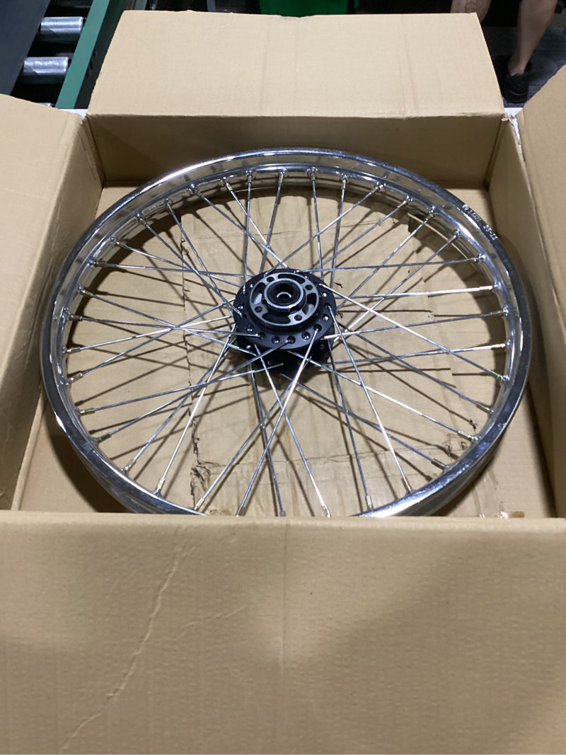 Condition photo showing Good Condition for front wheel rim for hawk 250,21-1.6 alloy steel motorcycle hub rims with spoke for hawk250/hawk 250cc