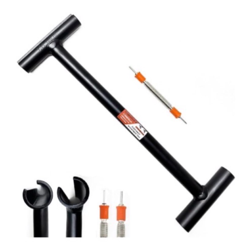 Door Hinge Adjustment Tool, 2 in 1 Hinge Gap Adjusting Wrench for Heavy .134 & .180 Gauge Commercial