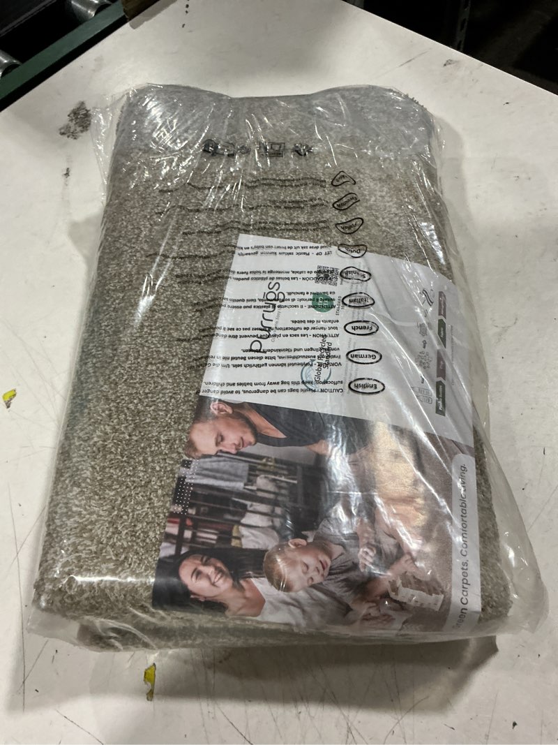 Condition photo showing Good Condition for purrugs dirt trapping door mat 31.5" x 47", non-slip machine washable entryway rug, dog doormat, indoor front door mat, super absorbent entry rug for muddy shoes & paws, taupe taupe 31.5" x 47"