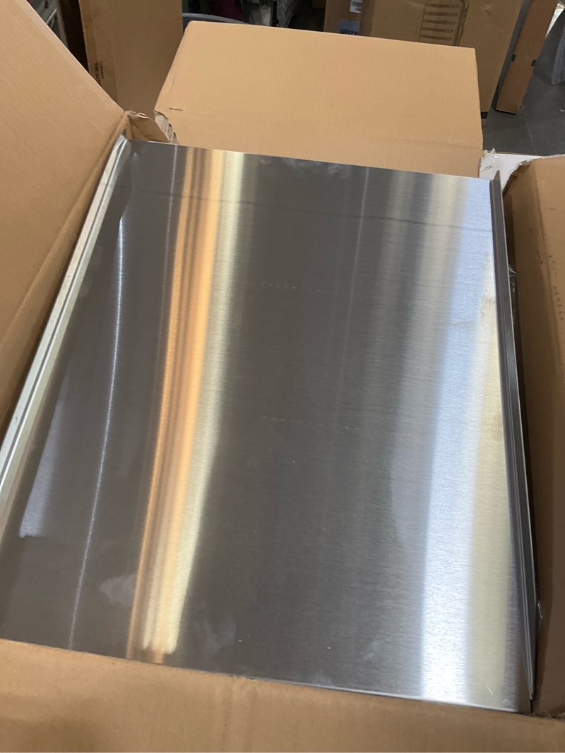 Condition photo showing As Is for unidanno drip tray steel tray accessories