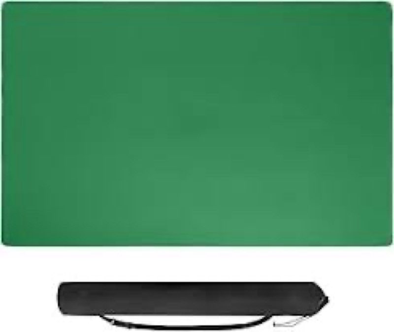 tiasusan large board game mat(dark green, 3.5'x5.5'), anti-slip, noise-reducing table cover for board games, mahjong, poker, dominoes, dice and card games
