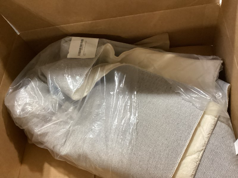Condition photo showing Good Condition for area rug 4x6,washable area rugs with non-slip tpr backing design,fluffy soft feeling, high traffic,durable,area rug for living room,bedroom,home office,beige beige 4' x 6' (rectangular)