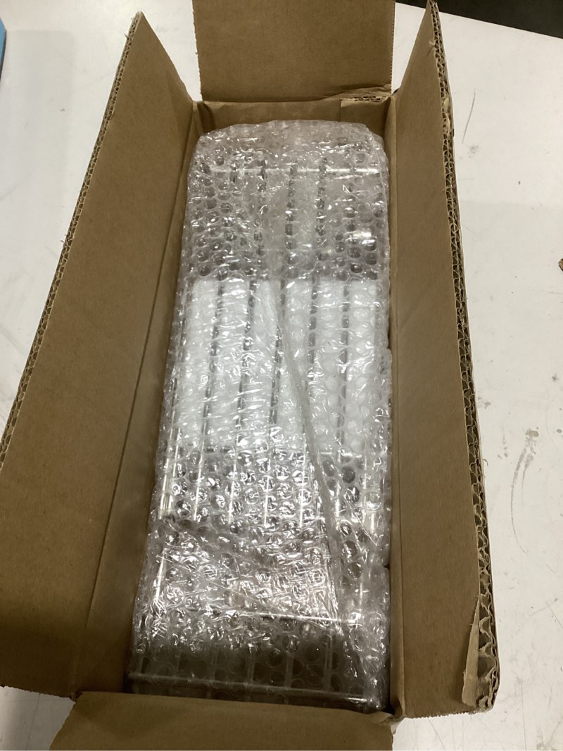 Condition photo showing Good Condition for qulimetal foldable stainless steel warming rack for weber spirit 200 & weber gs4 spirit ii 200 series (2017 and newer), weber spirit e/s-210, e/s-220 with up front control, replaces weber 67026 21.5 inch stainless steel foldable