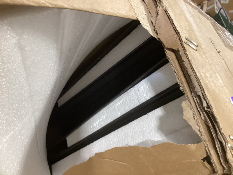 Condition photo showing Good Condition for black aluminum ramp 5ft, with non-slip surface wheelchair ramp, folding portable wheelchair ramps for home steps,scooter ramp for car, stairs, doorways, curbs, 800 lbs weight capacity, 28.3''w x 60''l metal 5ft(using height 5-15'')