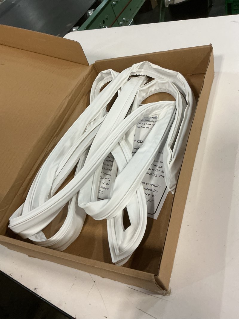 Condition photo showing Good Condition for Upgraded 5304507201 Freezer Door Gasket for Frigidaire Kelvinator Kenmore Crosley Refrigerator Door Gasket Seal Replacement, Refrigerator Freezer Door Seal Replace 216522306, 216522356, 5304507209