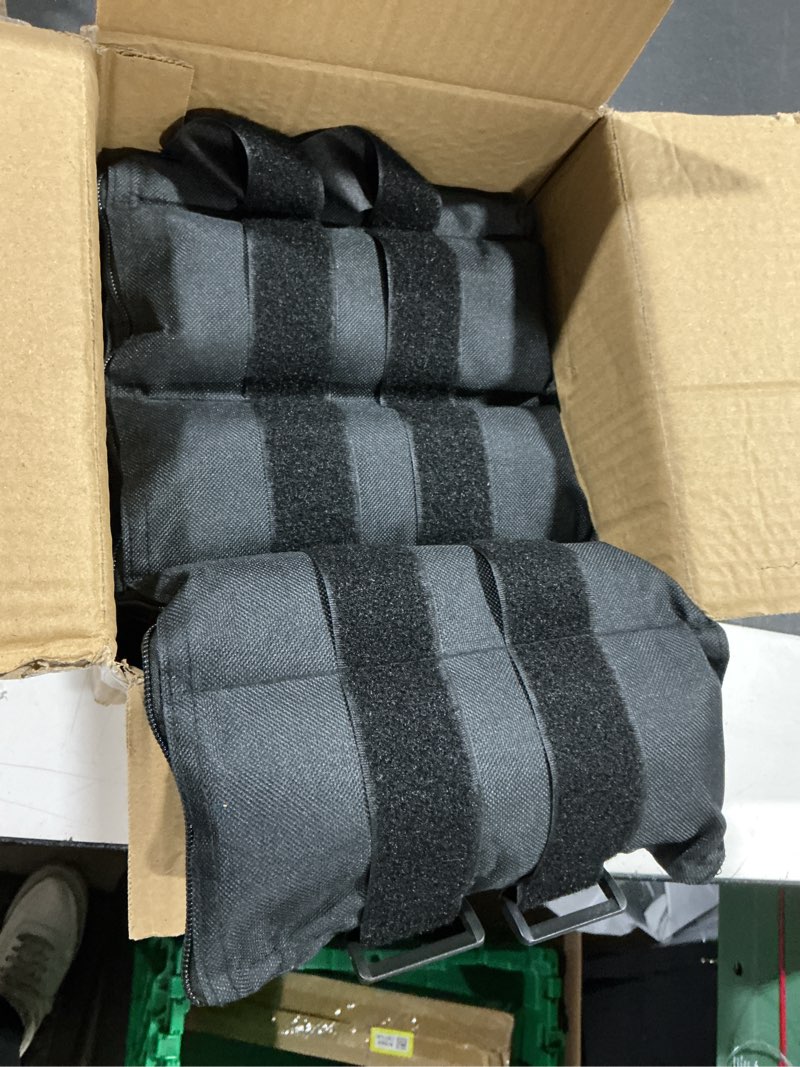 Condition photo showing Good Condition for cap barbell adjustable ankle weights |10-20lb pair | black 20-pounds
